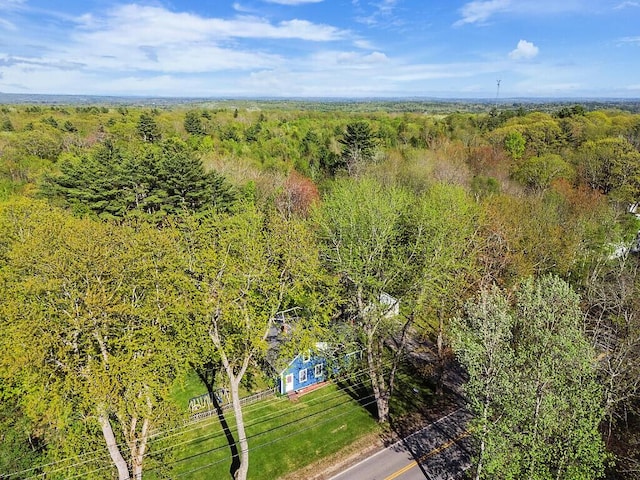 16 Libby Hill Rd, Gardiner, ME 04345 - aerial view of a forest