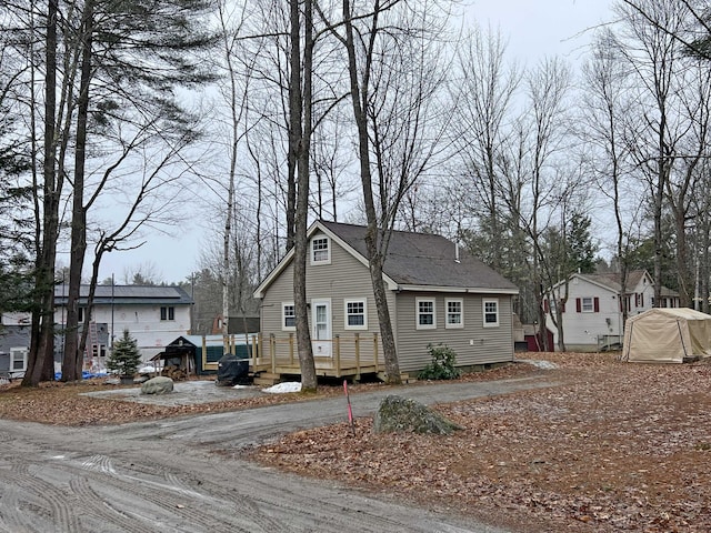 25 Garland Rd, Casco, ME 04015 - bungalow-style house with a residential view
