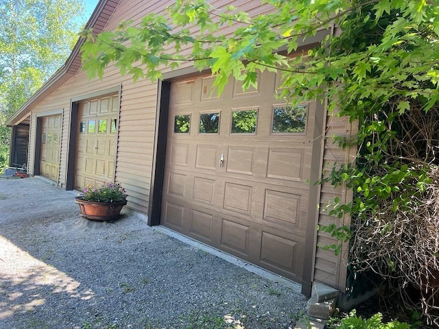 663 Eastbrook Rd, Eastbrook, ME 04634 - view of garage