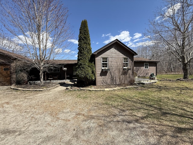 663 Eastbrook Rd, Eastbrook, ME 04634 - view of rear view of house