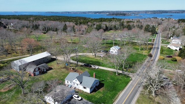 88 Snowball Hill Rd, Bristol, ME 04554 - aerial view with a water view