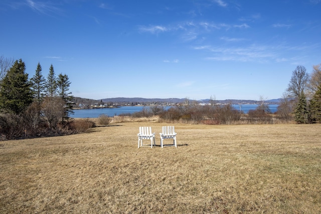 108 N Shore Dr, Owls Head, ME 04854 - view of water feature