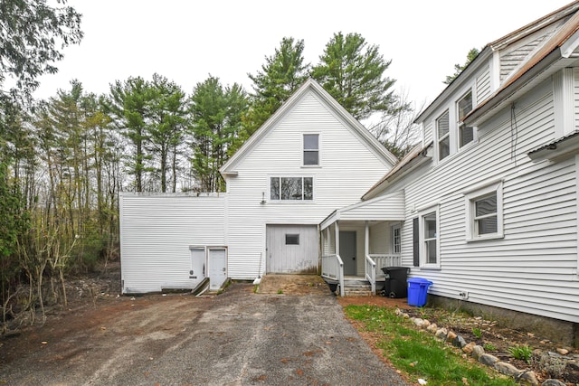 77 Smith St, Fryeburg, ME 04037 - view of rear view of house