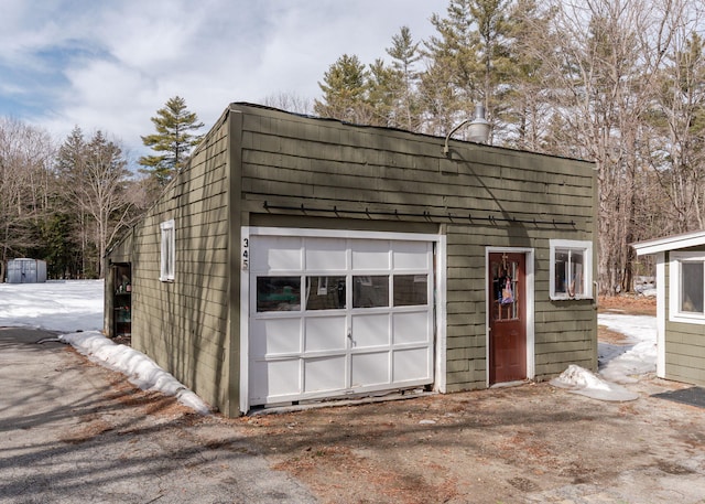 345 Songo Pond Rd, Bethel, ME 04217 - view of garage