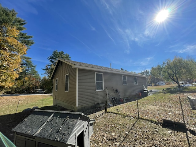 6 Alder Rd, Naples, ME 04055 - view of rear view of house