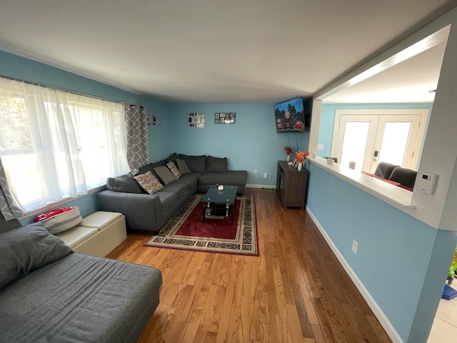 6 Alder Rd, Naples, ME 04055 - living room with wood finished floors and baseboards