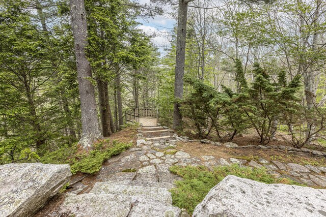 185 Bowmans Landing Rd, Georgetown, ME 04548 - view of yard with a gate