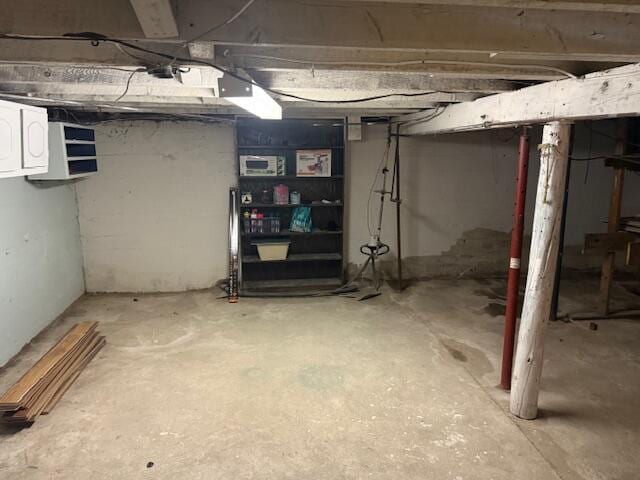 45 Crosby Ave, Caribou, ME 04736 - view of unfinished basement