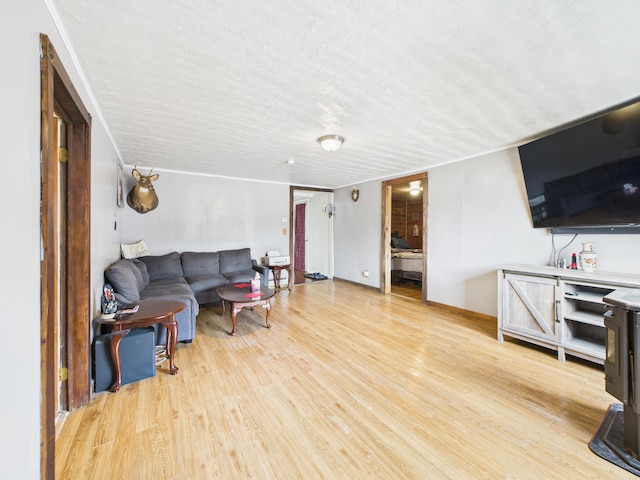 45 Crosby Ave, Caribou, ME 04736 - living room with light wood-style flooring