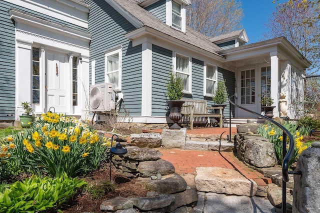 155 Pepperrell Rd, Kittery, ME 03905 - view of patio featuring ac unit