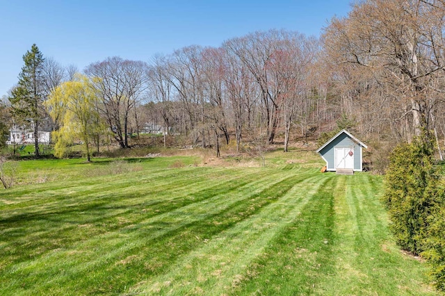 155 Pepperrell Rd, Kittery, ME 03905 - view of yard with an outbuilding and a storage unit