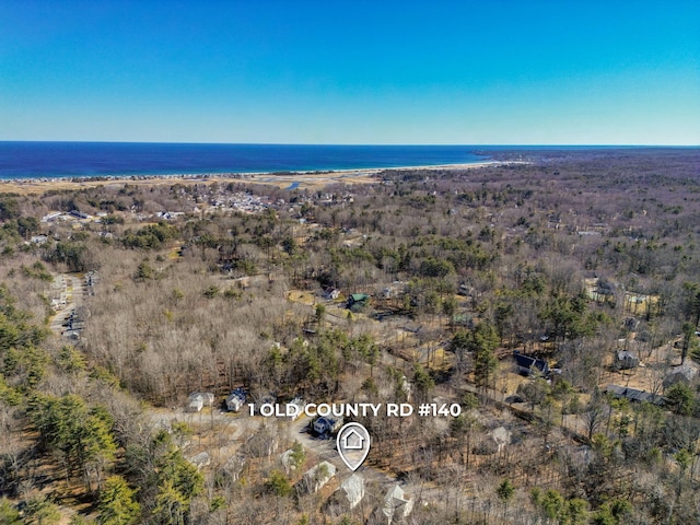 1 Old County Rd Unit 140, Wells, ME 04090 - aerial view featuring a water view