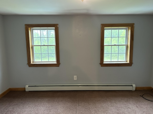 142 Abbott Rd, Albion, ME 04910 - unfurnished room with plenty of natural light, carpet, and baseboards