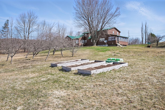 77 Huffs Corner Rd, Wellington, ME 04942 - view of yard with a garden