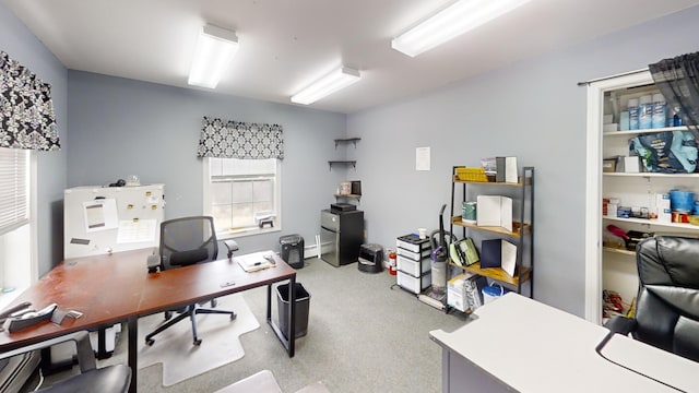 view of office