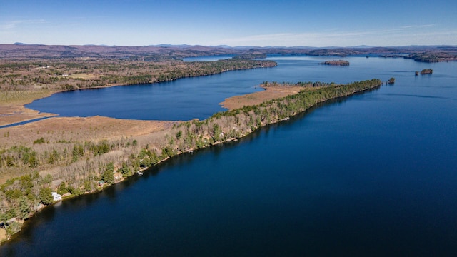 4 Tabert Ln, Belgrade, ME 04917 - aerial view of a water and mountain view
