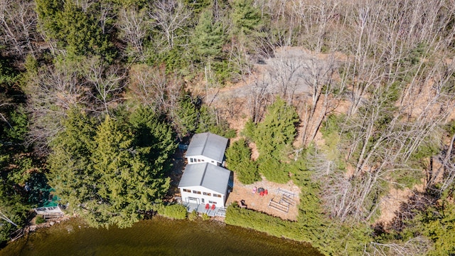 4 Tabert Ln, Belgrade, ME 04917 - view from above of property featuring a large body of water
