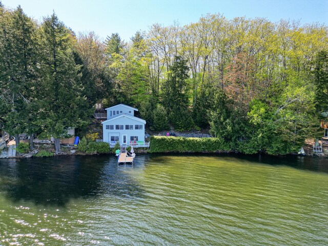 4 Tabert Ln, Belgrade, ME 04917 - water view with a forest