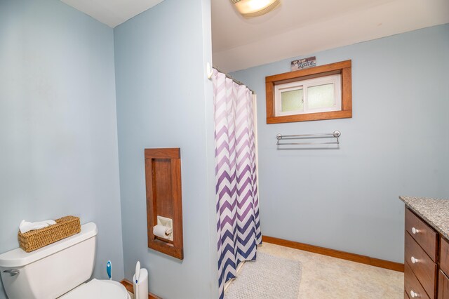 4 Tabert Ln, Belgrade, ME 04917 - bathroom with vanity and curtained shower