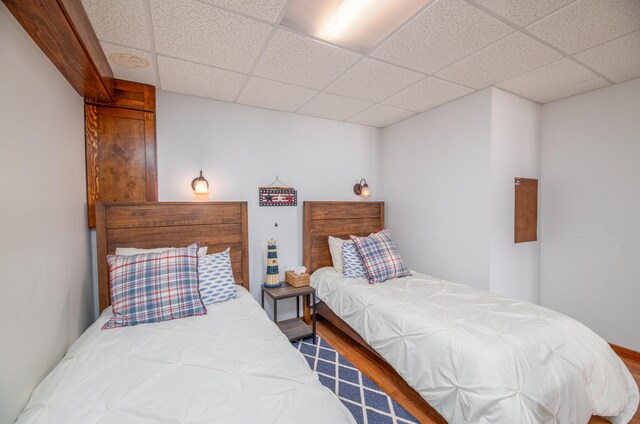 4 Tabert Ln, Belgrade, ME 04917 - bedroom featuring a paneled ceiling