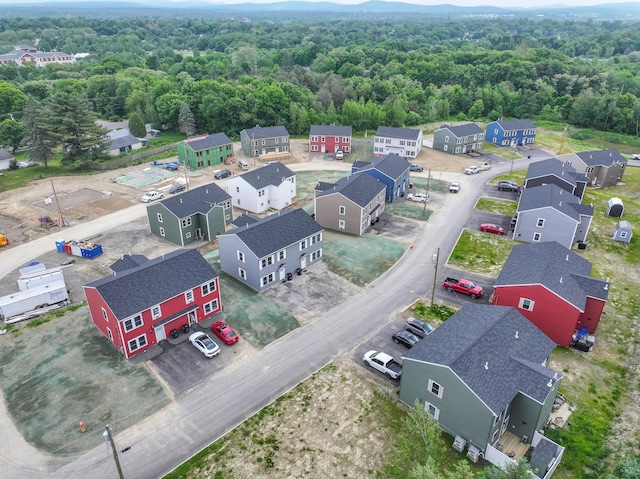 39 Firefly Ln, Bangor, ME 04401 - aerial perspective of suburban area featuring a forest