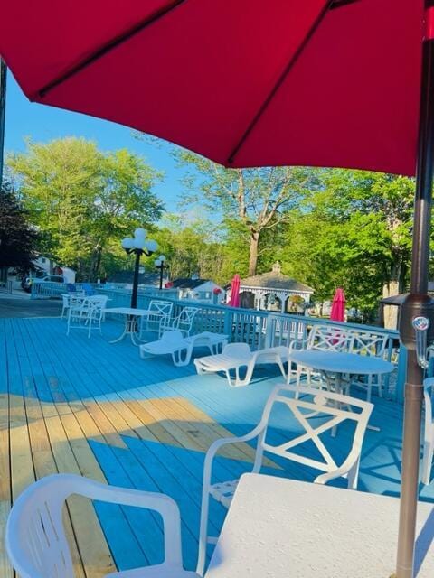 22 Ocean Park Rd Unit 136, Saco, ME 04072 - view of patio / terrace featuring a wooden deck