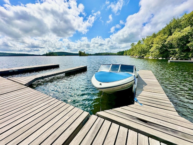 52 Main Rd, Chesterville, ME 04938 - dock area with a water view