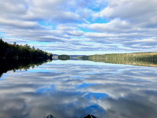 52 Main Rd, Chesterville, ME 04938 - view of yard with a water view