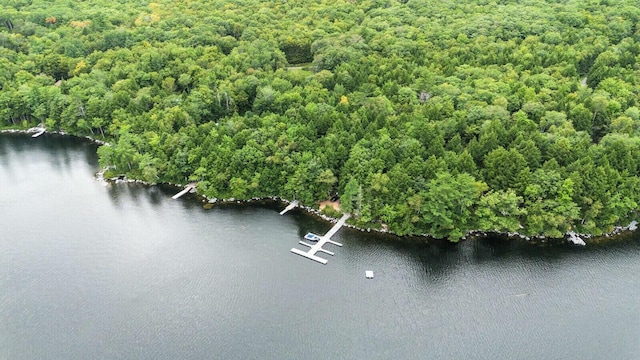 52 Main Rd, Chesterville, ME 04938 - aerial view of a nearby body of water and a forest