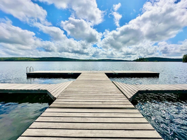 52 Main Rd, Chesterville, ME 04938 - dock area featuring a water view