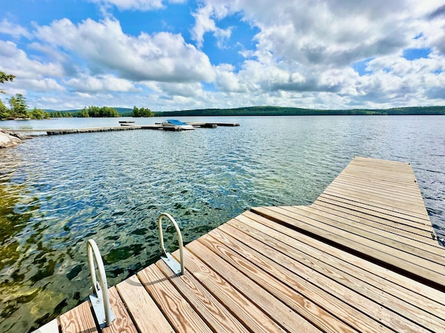 52 Main Rd, Chesterville, ME 04938 - dock area with a water view