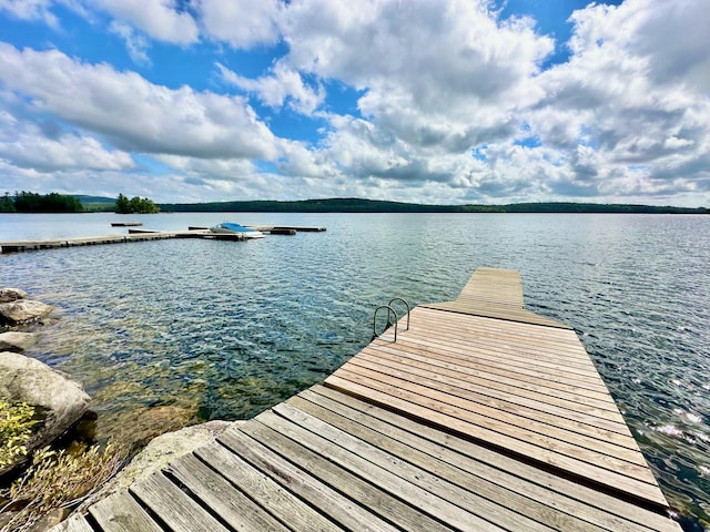 52 Main Rd, Chesterville, ME 04938 - dock area with a water view