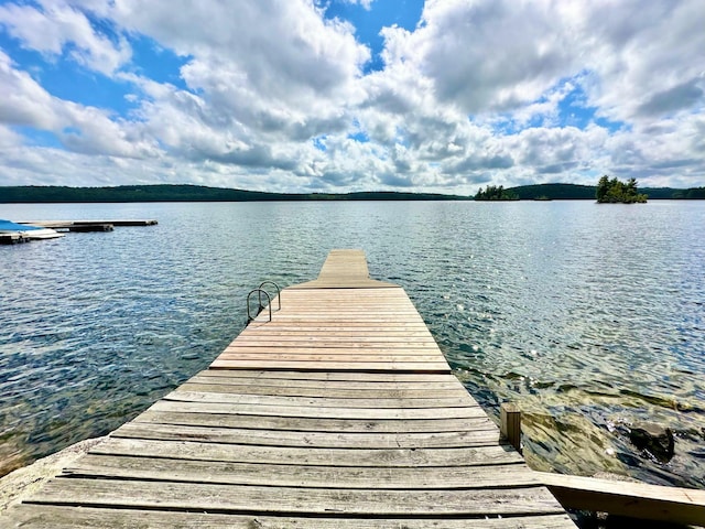 52 Main Rd, Chesterville, ME 04938 - dock area with a water view