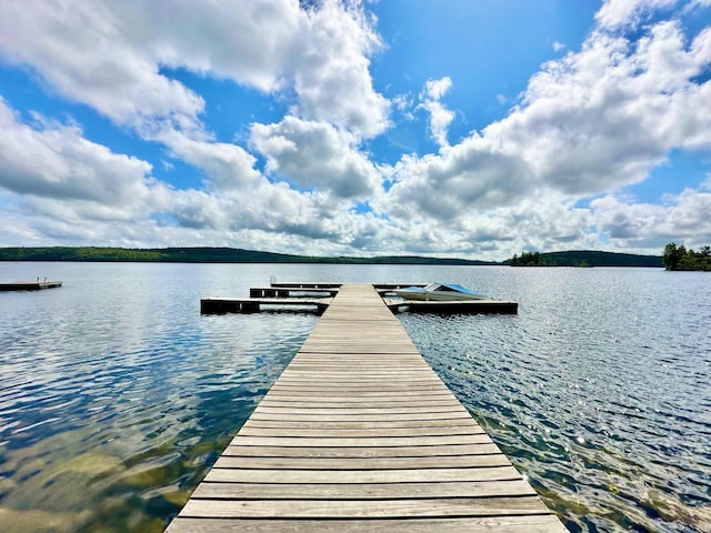52 Main Rd, Chesterville, ME 04938 - dock area with a water view