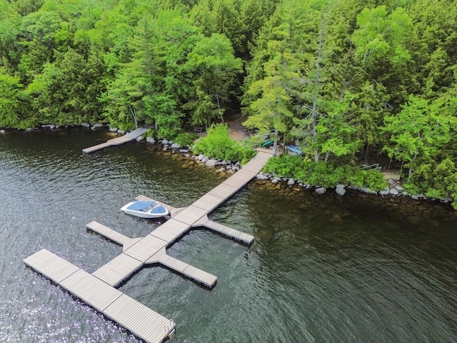 52 Main Rd, Chesterville, ME 04938 - dock with a water view