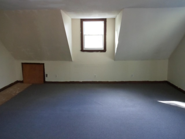 365 Country Club 3rd Rd, Sanford, ME 04073 - bonus room featuring baseboards, carpet, and vaulted ceiling