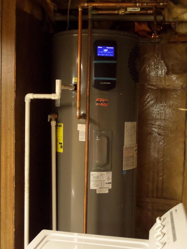 365 Country Club 3rd Rd, Sanford, ME 04073 - utility room with water heater