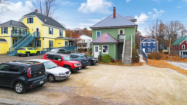 86 Western Ave, Augusta, ME 04330 - view of front of property with a residential view and stairway