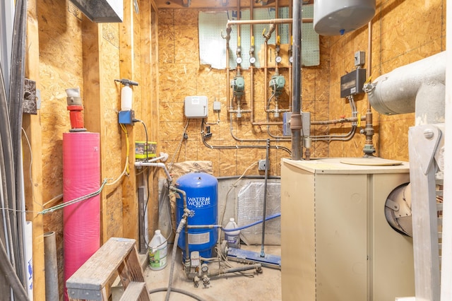 view of utility room