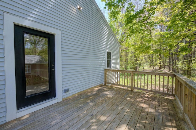 313 W Neck Rd, Nobleboro, ME 04555 - view of deck