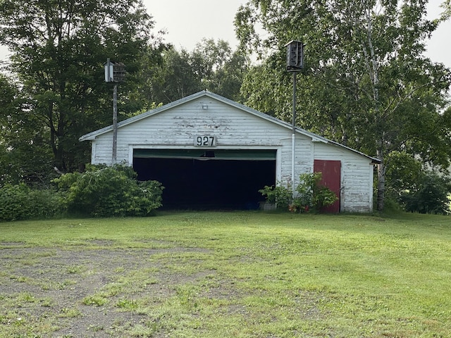 927 Van Buren Rd, Caswell, ME 04750 - view of detached garage