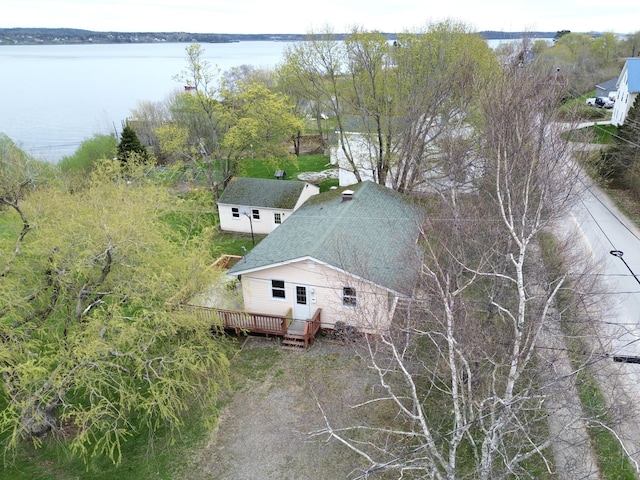 191 Water St, Eastport, ME 04631 - aerial view of property and surrounding area with a large body of water