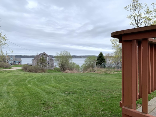 191 Water St, Eastport, ME 04631 - view of green lawn with a water view