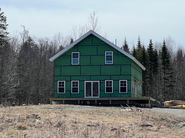 29 Oak Ridge Rd, Shirley, ME 04485 - exterior space featuring a forest view