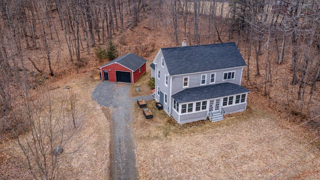 aerial view