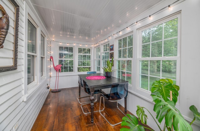 3 Adell Rd, Readfield, ME 04355 - sunroom featuring hardwood / wood-style floors and plenty of natural light