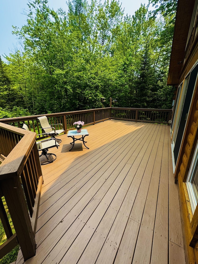 362 N Raymond Rd, Poland, ME 04274 - view of wooden deck