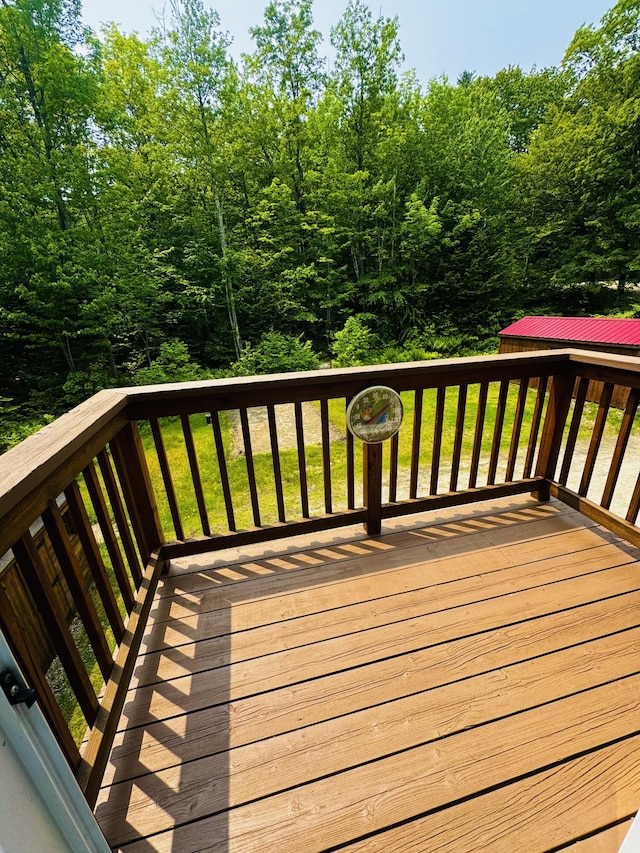 362 N Raymond Rd, Poland, ME 04274 - view of deck