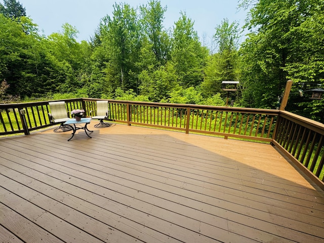 362 N Raymond Rd, Poland, ME 04274 - view of wooden terrace