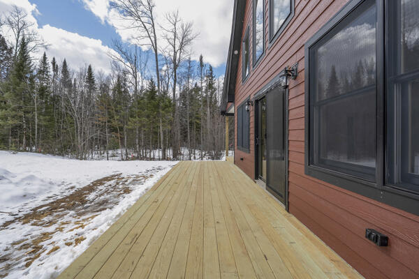 18 Thayer Way, Bethel, ME 04217 - view of snow covered deck